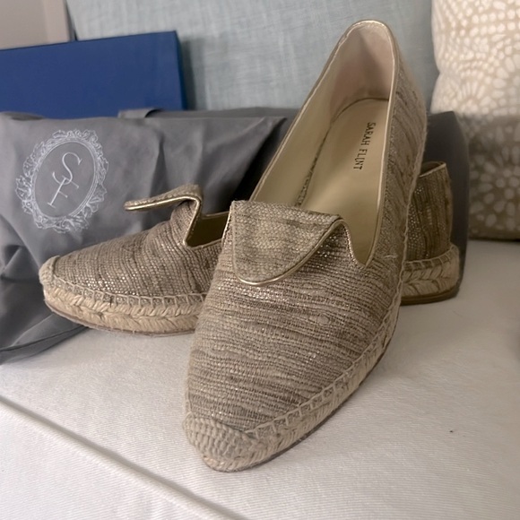 Sarah Flint Espadrilles size 36. Barely worn. All original packaging and box. - Picture 2 of 9
